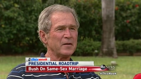 Bush On Gay Rights 35