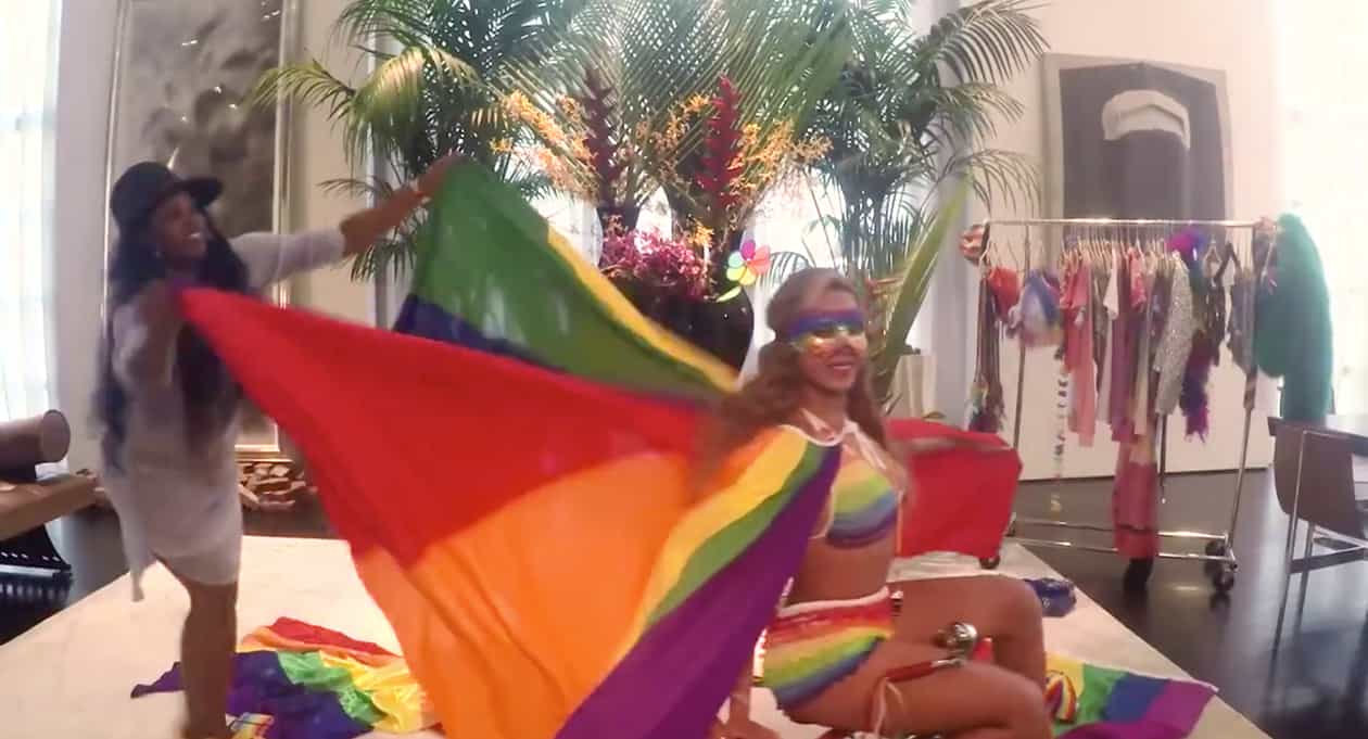 Beyoncé Shares A Belated Rainbow Filled Celebration Of