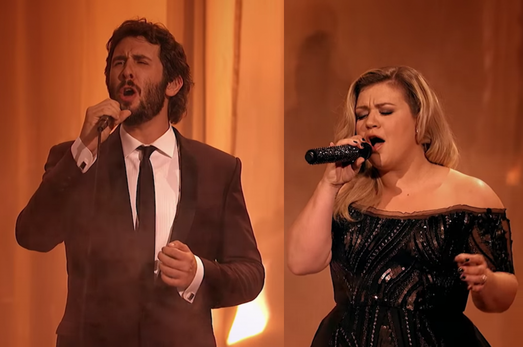 Kelly Clarkson and Josh Groban Will Give You Chills with This 'Phantom