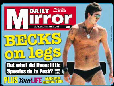 David on sale beckham speedo