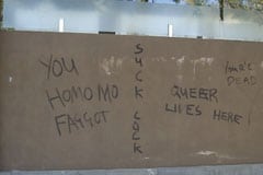 Gayhategraffiti