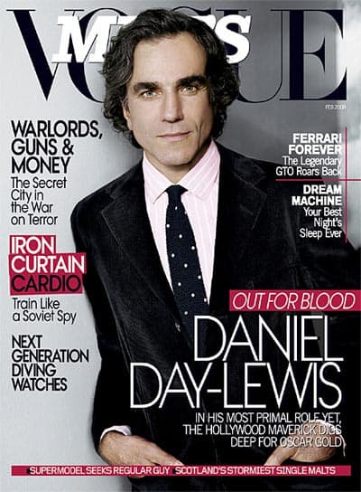 Daniel Day-Lewis: There Will Be Vogue - Towleroad Gay News