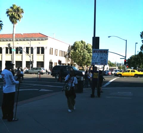 Protesters