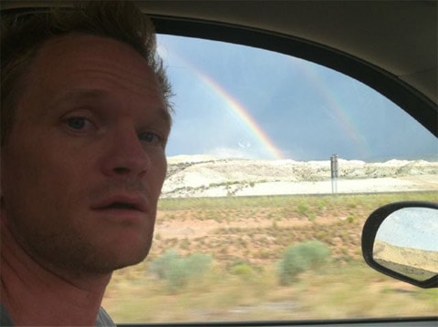 Neil Patrick Harris Freaks Out Over Double Rainbow - Towleroad Gay News