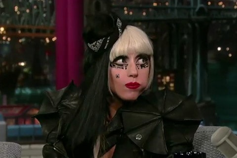 Gaga_letterman