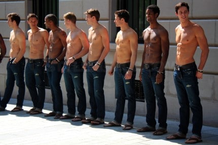 Watch: Models Celebrate First Abercrombie And Fitch Store In Paris ...