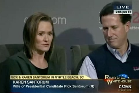 Karen_rick_santorum