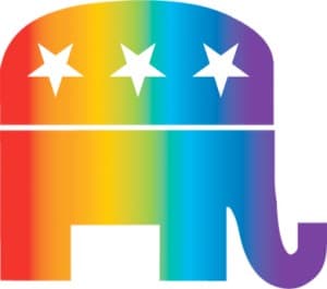 Log-Cabin-Republicans-Rainbow-Elephant-300x265