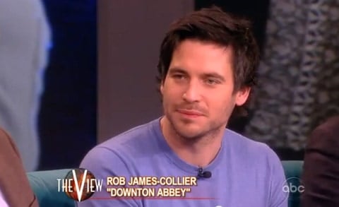 Downton Abbey Actors Rob James-Collier, Jim Carter