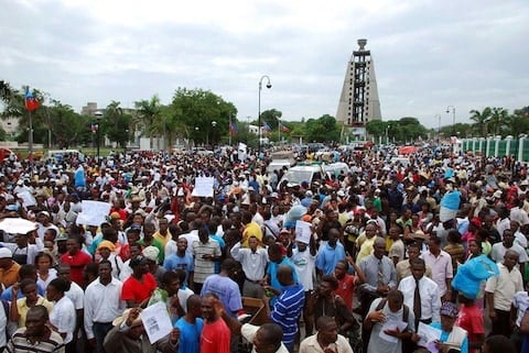 Haiti Protest