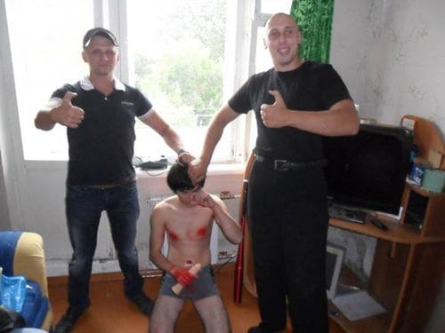 Russian Skinheads Attack Gay Teens