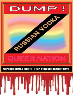 Queer Nation Vodka Ban