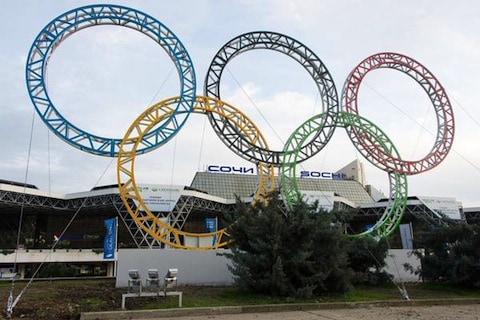 Sochi Olympic Rings