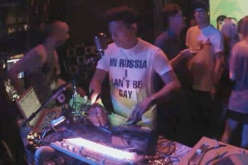 DJ Protests Russia