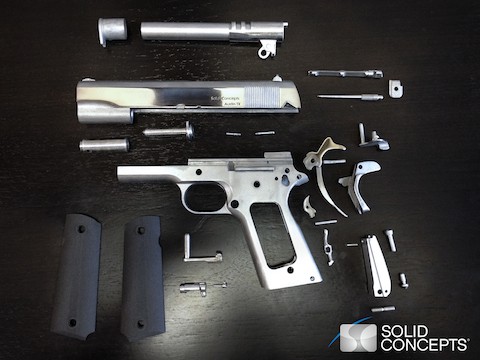 3D printed handgun