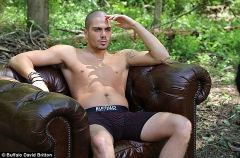 The Wanted's Max George Is Now An Underwear Model: PHOTOS