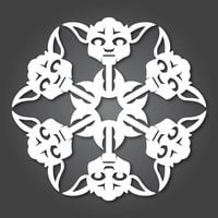 Yoda snowflake