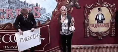 Helen Mirren twerking