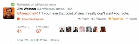 Jim Watson tweet