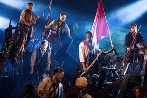 1. A scene from LES MISERABLES.  Photo by Matthew Murphy