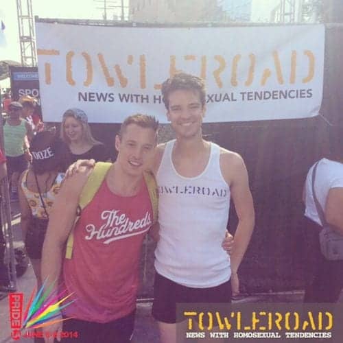 June_07__2014_at_0506PM_--_by_tlrd_--_Good_to_see__officialdaveywavey_at_LA_Pride___tlrdpride__pride__towleroad__losangelespride__lapride__weho__westhollywoodpride__wehopride__gay__lgbt__instaguys__instagays__men