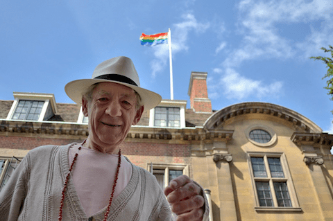 Ian McKellen at Cambridge