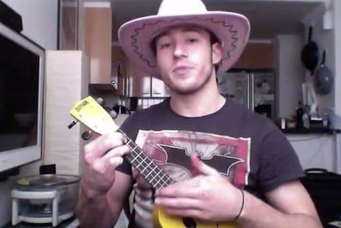 Matthew mitcham covers dolly parton's dumb blonde