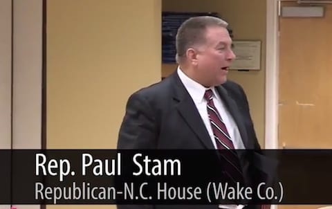 Paul stam rep north carolina