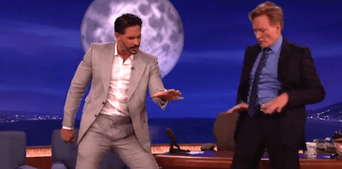 Joe Manganiello and Conan O'Brien Stripper Moves