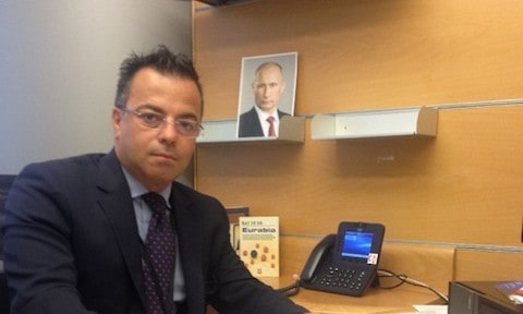 Gianluca Buonanno and Putin