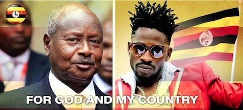 Yoweri museveni bobi wine