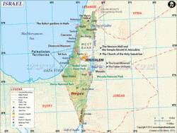 Israel-map