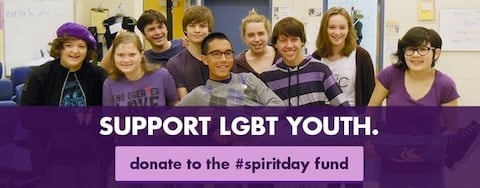 GLAAD spirit day 2014