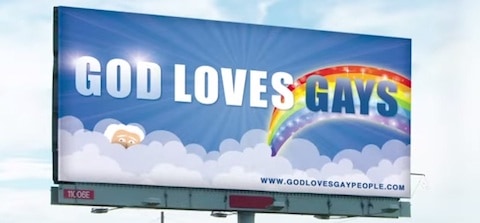 God loves gays