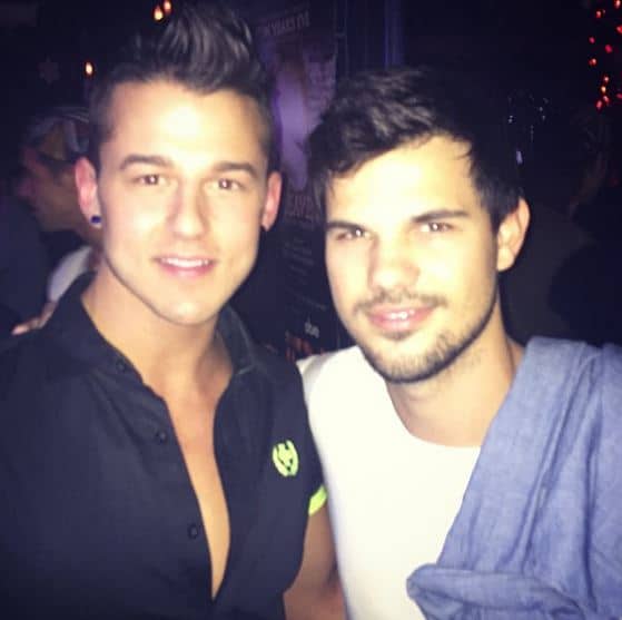 Taylor Lautner Porn - Taylor Lautner Spotted Hanging Out At Gay West Hollywood Club With  Underwear Model - Towleroad Gay News