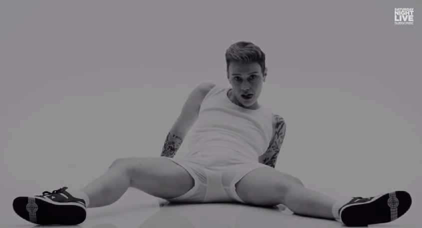 Justin Bieber Channels Kate McKinnon As Justin Bieber in New Calvin Klein  Ads