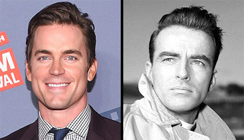 Matt Bomer and Montgomery Clift