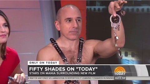 Matt Lauer Fifty Shades of Grey