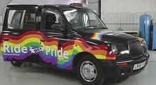 London Pride Cab