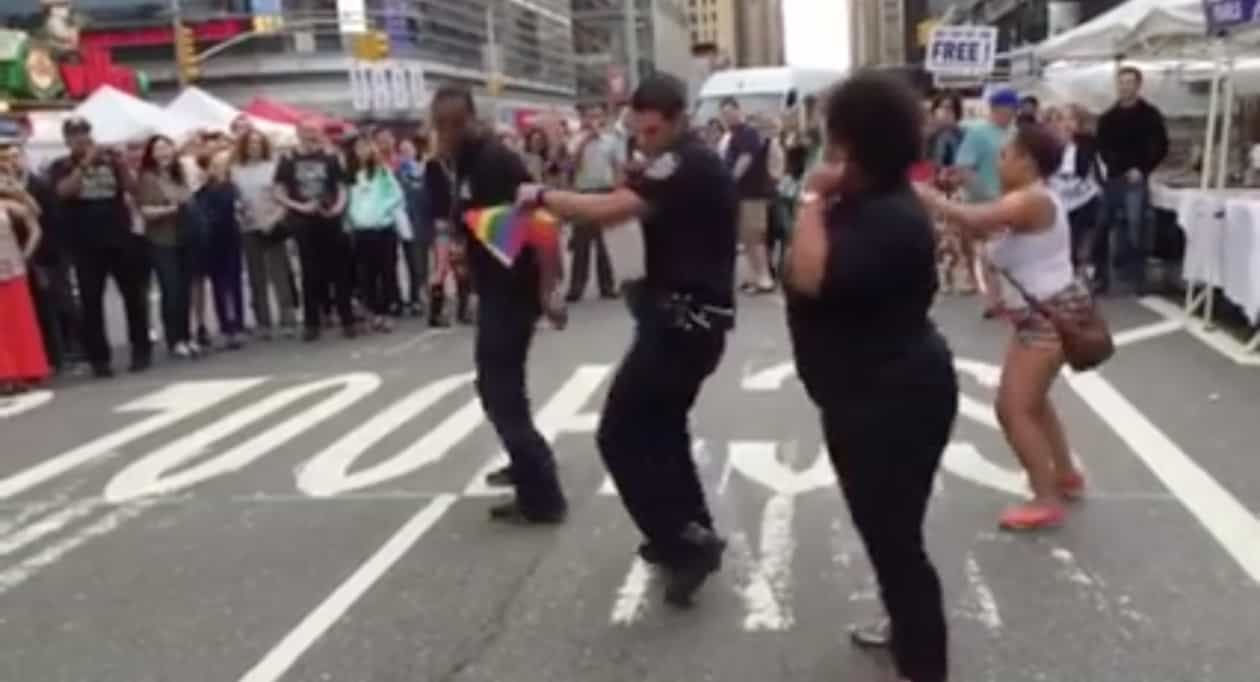 Hot Cop at Gay Pride