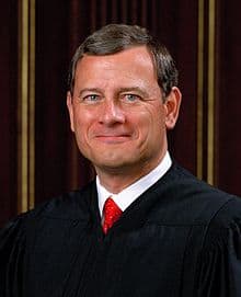 Supreme Court Chief Justice John Roberts