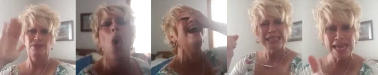 Crazy Christian Lady