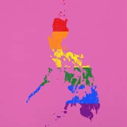 Map of the gay friendly Philippines