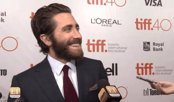 Jake Gyllenhaal at the premiere of "Demolition" in Toronto