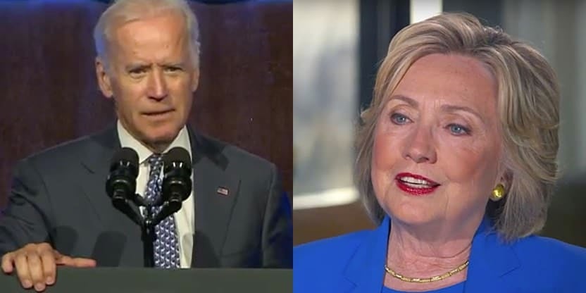 Joe Biden Hillary Clinton