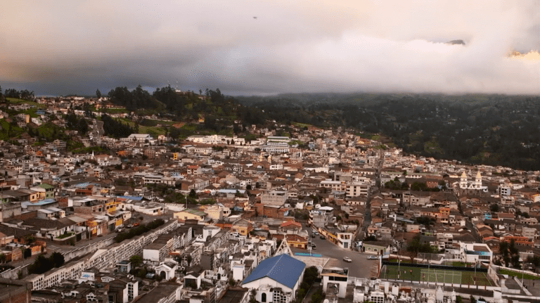 The city of Guaranda, Ecuador, the capital of the mountainous Bolivar Province. Jimmy Chalk/GlobalPost