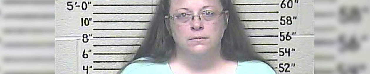 Kim Davis mugshot