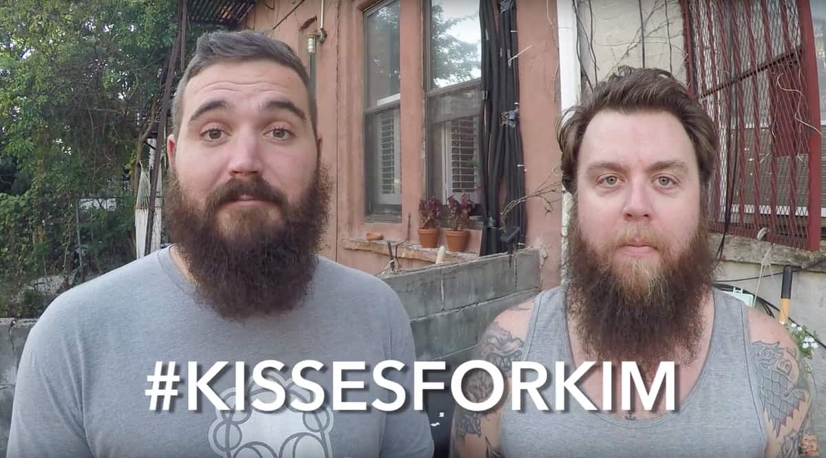 #kissesforkim