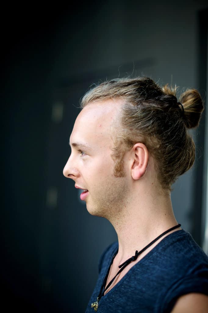 Man bun