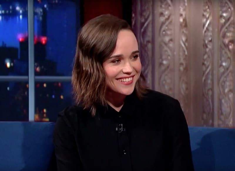 Ellen Page straight